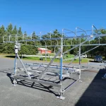 Fully assembled boat lift