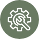 gear and tool icon